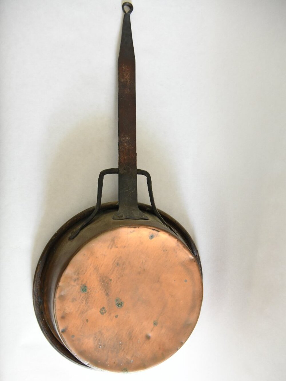 Copper Pan with long handle